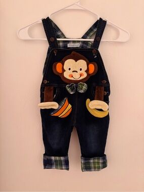 Kids Monkey Overalls